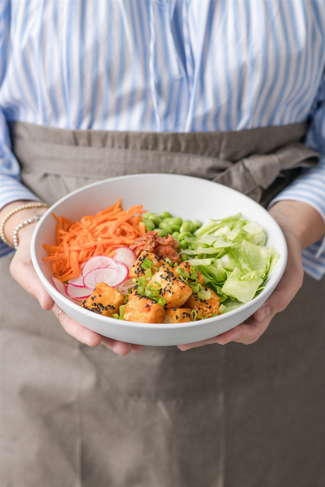 Kimchi Tofu Noodle Bowl (Single Serving)